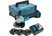 Makita DGA504RT3J Akku-Winkelschleifer (125mm/18V/3x5,0Ah) Makpac