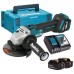 Makita DGA511RFJ Akku-Winkelschleifer 125mm Li-ion LXT (2 x 3 Ah/18V) Makpac