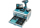 Makita DHP482RFX9 Akku-Schlagbohrschrauber (2x3,0Ah/18V) + koffer + Zubehörset