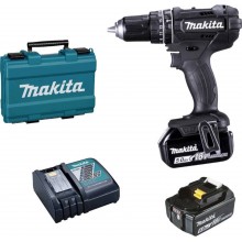 B-WARE Makita DHP482RTEB Akku-Schlagbohrschrauber (2x5,0Ah/18V) Makpac NACH DEM SERVICE