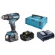 Makita DHP485SFJ Akku-Schlagschrauber LXT (18V/2x3,0 Ah) Makpac
