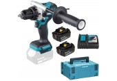Makita DHP486RTJ Akku-Schlagbohrschrauber Li-ion LXT (18V/2x5,0Ah), Makpac