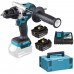 Makita DHP486RTJ Akku-Schlagbohrschrauber Li-ion LXT (18V/2x5,0Ah), Makpac