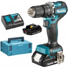 Makita DHP487RAJ Akku-Schlagbohrschrauber Li-ion LXT ( 2x2,0Ah/18V) Makpac