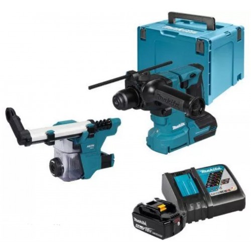 Makita DHR183RTWJ Akku-Bohrhammer SDS+, Li-ion LXT 18V/5,0Ah