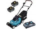 Makita DLM382PM2 Akku-Rasenmäher (2x18V/2x4,0Ah)