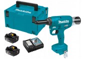 Makita DRV150RFJ AkkuNietzange Li-ion LXT 2x 18V/3,0 Ah, Makpac