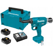 Makita DRV150RFJ AkkuNietzange Li-ion LXT 2x 18V/3,0 Ah, Makpac