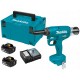 Makita DRV150RFJ AkkuNietzange Li-ion LXT 2x 18V/3,0 Ah, Makpac
