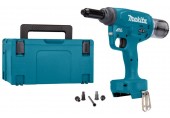 Makita DRV250ZJ Akku Blindnietsetzgerät 4.8 / 6.0 / 6.4 mm ,18V, ohne Akku, Makpac 3