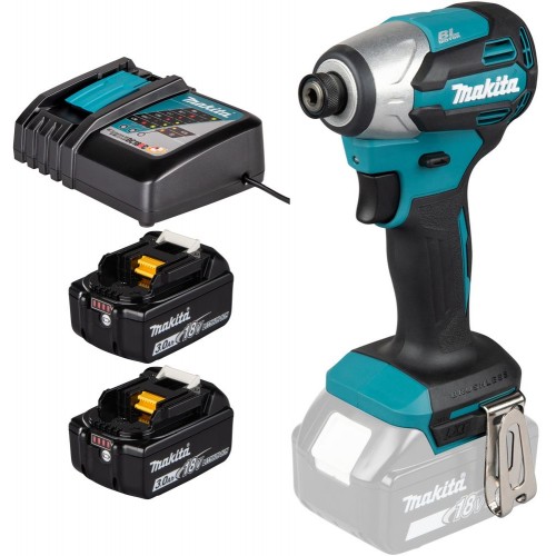 Makita DTD158RFJ Akku-Schlagschrauber 1/4" Li-Ion LXT (2x 18V/3,0Ah) Makpac Makita DTD158RFJ Akku-Schlagschrauber 1/4" Li-Ion LXT (2x 18V/3,0Ah) Makpac