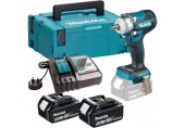 Makita DTW300RTJ Akku-Schlagschrauber (1/2"/330Nm) Li-ion LXT (18V/2x5,0Ah) Makpac