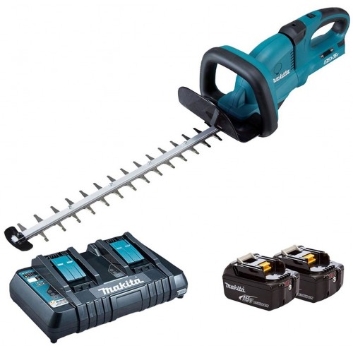 Makita DUH551PT2 Akku-Heckenschere 550mm Li-ion LXT (2x5,0Ah/18V)