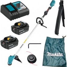 MAKITA DUR190LRT3 Akku-Rasentrimmer, Li-ion LXT (2x5,0Ah18V)