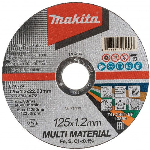 Makita E-10724 Trennsch.125x1,2mm multi