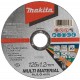 Makita E-10724 Trennsch.125x1,2mm multi