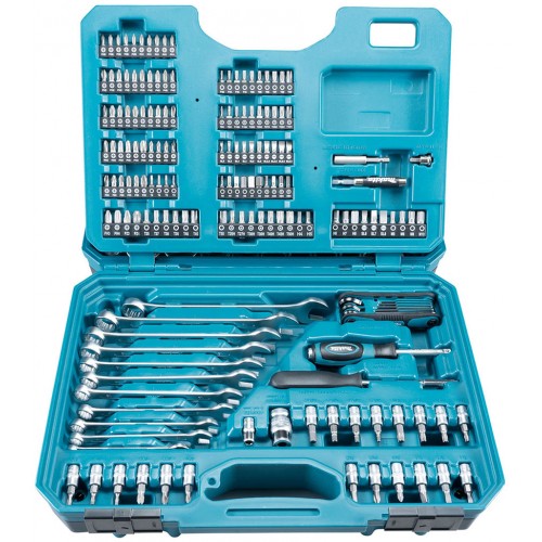 Makita E-10883 Werkzeug-Set 221-teilig im Makpac