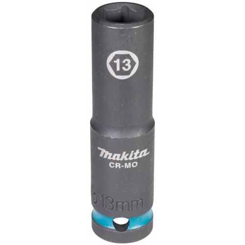 Makita E-16449 Steckschlüssel verlängert 1/2", Vierkant, IMPACT BLACK, 13mm