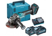 Makita GA005GM201 Akku Winkelschleifer 125mm Li-ion XGT (2x4,0Ah/40V) Makpac 4