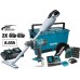 Makita HF2108-3 Akku Schlagbohrschrauber DHP453ZX11+DCL181FZWX+2xAkku 18V/6Ah+ DC18SH