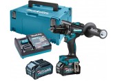Makita HP001GM201 Akku-SchlagbohrschrauberLi-ion XGT (2x4,0Ah/40V) Makpac