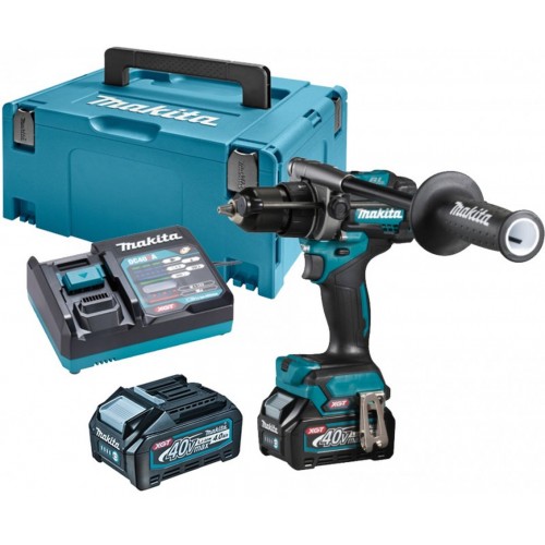 Makita HP001GM201 Akku-SchlagbohrschrauberLi-ion XGT (2x4,0Ah/40V) Makpac