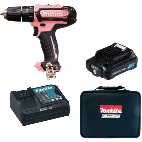 Makita HP331DSAP1 Akku-Schlagbohrschrauber Li-ion CXT 12V/2,0Ah, Pink Edition