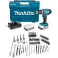 Makita HP457DWE10 Akku- Schlagbohrschrauber-Set Li-ion 18V/1,5Ah G