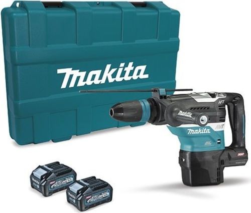 Makita HR005GM202 Akku-Bohrhammer SDS-Max mit AWS Li-ion XGT (2x4,0Ah/40V) Makita HR005GM202 Akku-Bohrhammer SDS-Max mit AWS Li-ion XGT (2x4,0Ah/40V)