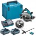 Makita HS004GM202 Akku-Kreissäge, Li-ion XGT, 2x 40V/4,0 Ah