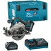 Makita HS012GD201 Akku-Handkreissäge 165mm Li-ion XGT (2x2,5Ah/40V) Makpac