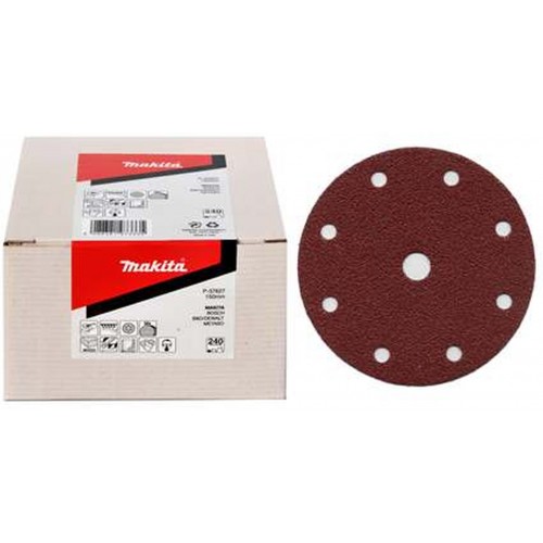 Makita P-37649 Schleifpapier 150 mm, K400, 50 Stk.