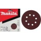 Makita P-43614 Schleifpapier 10 Stück / 125mm/ K400/ Klett