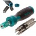 Makita P-90071 Ratschenschraubendreher mit Bits im Griff Schraubendreher 13 in1