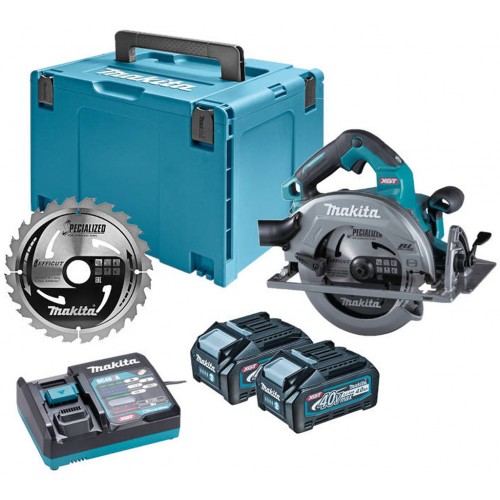 Makita HS003GM201 Akku Handkreissäge 190 mm , Li-ion XGT, 2x 40V/4,0 Ah Makita HS003GM201 Akku Handkreissäge 190 mm , Li-ion XGT, 2x 40V/4,0 Ah