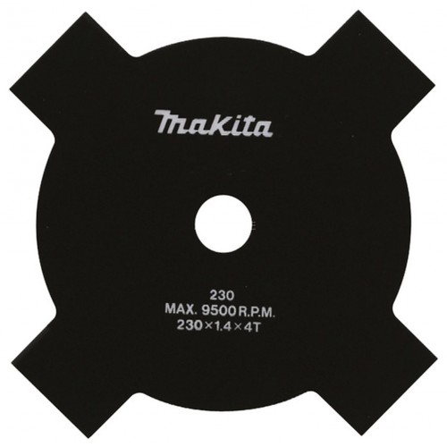 Makita DA00000169 4-Zahn Schlagmesser, 230mm, Ersatzmesser