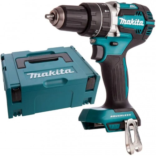 Makita DHP484ZJ Akku-Schlagbohrschrauber LTX 18V, Ohne Akku, Makpac
