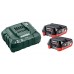 Metabo 685301000 Basis-set 12v 2 x LiHD 4.0 ah