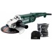 METABO WE 2200-230 Winkelschleifer, 230mm, 2200W + Schlauch-Schal und Mütze