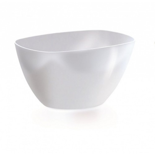 PROSPERPLAST COUBI Blumentopf 19,8 cm, weiss DUMS200