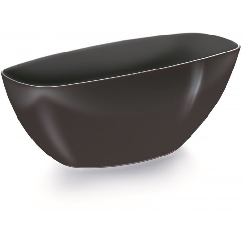 PROSPERPLAST COUBI Blumentopf 36 cm, anthrazit DUMS360