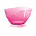 PROSPERPLAST COUBI Blumentopf 19,8 cm, pink transparent DUMS200