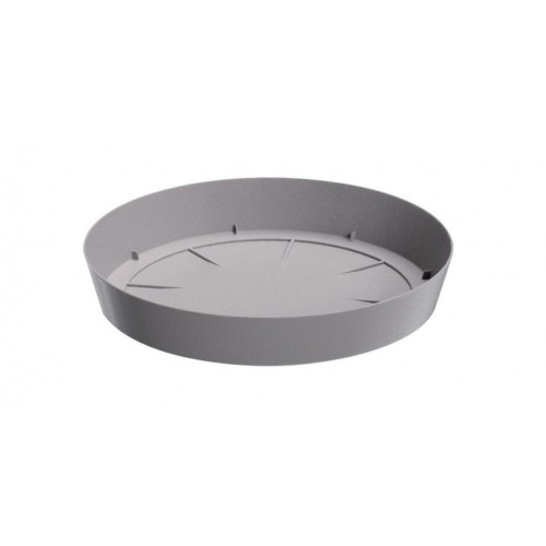 PROSPERPLAST LOFLY Untersatz 15,5x2,5cm steingrau PPLF155