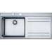 Franke Mythos MTX 611/2 Einbauspüle Edelstahl links 101.0067.182