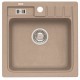 ALVEUS NIAGARA 20 Granitspüle, 465 x 465 mm, beige