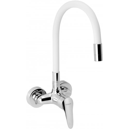 NOVASERVIS ZUMBA Flexible Küchenarmatur Spültischarmatur, 100mm, Weiß 94484,0B NOVASERVIS ZUMBA Flexible Küchenarmatur Spültischarmatur, 100mm, Weiß 94484,0B