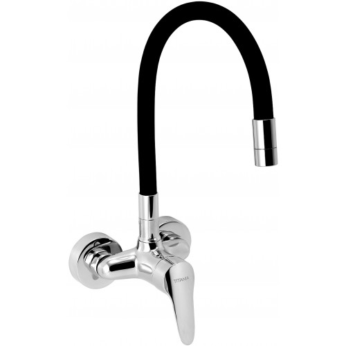 NOVASERVIS ZUMBA Flexible Küchenarmatur Spültischarmatur, 100mm, Schwarz 94484,0C NOVASERVIS ZUMBA Flexible Küchenarmatur Spültischarmatur, 100mm, Schwarz 94484,0C