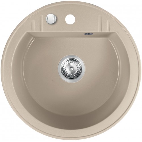 FERRO MEZZO II Granitspüle 510mm, Sand DRGM1/51SA FERRO MEZZO II Granitspüle 510mm, Sand DRGM1/51SA