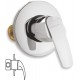 NOVASERVIS METALIA 56 Duscharmatur-Unterputz, chrom 56050,0