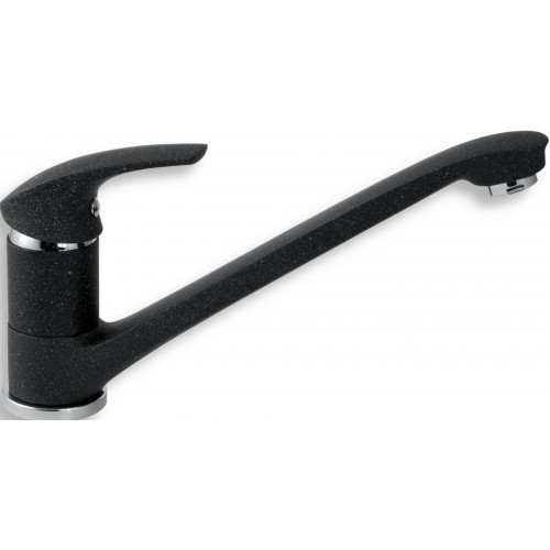 NOVASERVIS METALIA 57 Spültischarmatur, Granit/Schwarz 57091,GRB